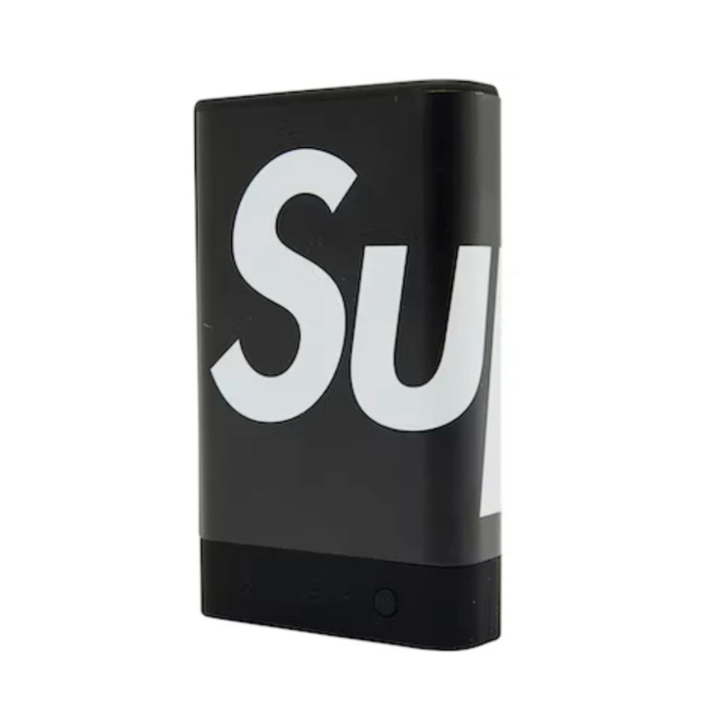 Supreme Black and White Power Bank